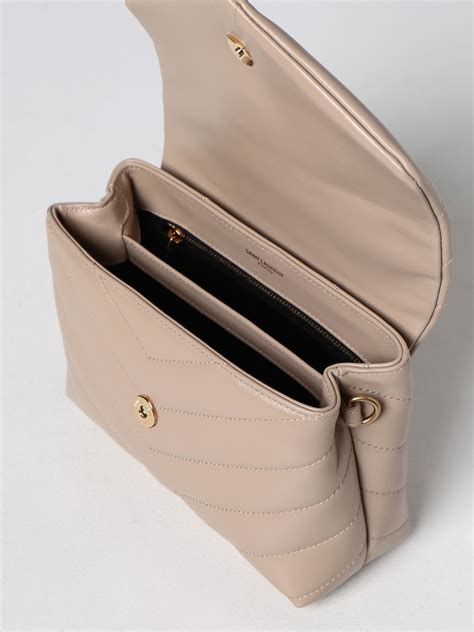 borsa ysl tracolla beige